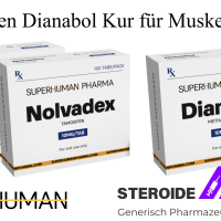 6 Wochen Dianabol Kur für Muskelaufbau-SuperHuman Pharma