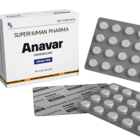 Anavar 10 mg [100 Tabletten] von SuperHuman Pharma, ein leistungssteigerndes Nahrungsergänzungsmittel für Muskeldefinition und Ausdauer