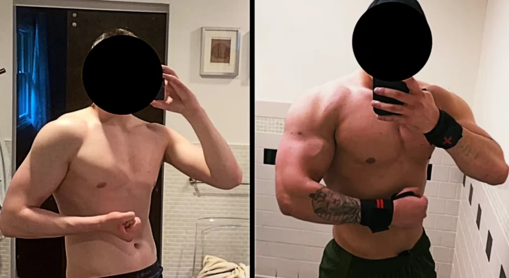 10 Vorher-Nachher-Bilder von Steroiden 9 Anadrol Vor und Nach Bild