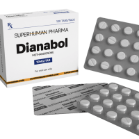 Dianabol 10 mg [100 Tabletten] von SuperHuman Pharma, ein leistungssteigerndes Nahrungsergänzungsmittel