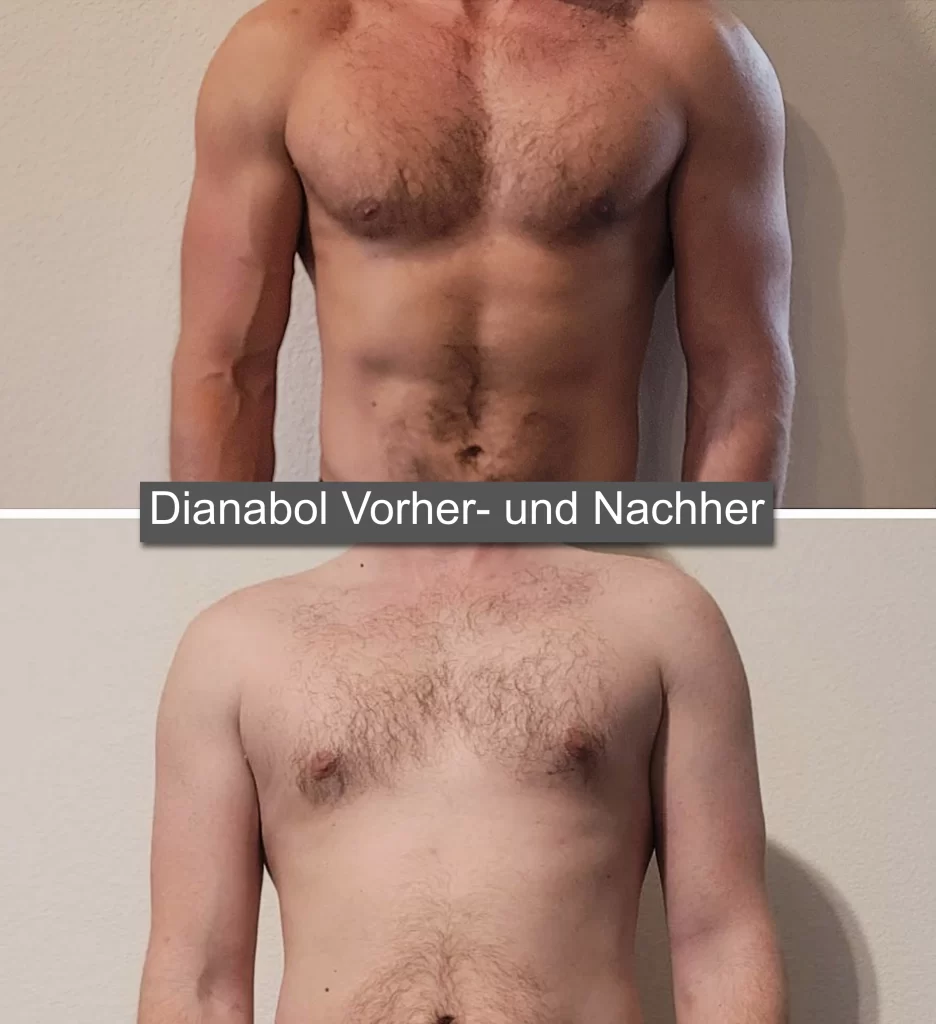 Dianabol-Ergebnisse: Mit Vorher und Nachher Bildern 1 Dianabol vorher und nachher