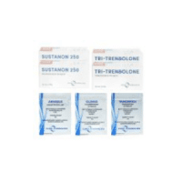 Trockenmasseaufbau Packung (Injektion) Euro Pharmacies  – Sustanon + Tri-Tren (10 Wochen)