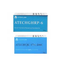 Peptid-Pack zur Massenzunahme – Mittlere – GHRP-6 / CJC 1295 DAC – 12 Wochen – A-Tech Labs