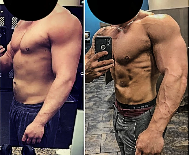 10 Vorher-Nachher-Bilder von Steroiden 1 Testosteron vorher und nachher (erster männlicher Zyklus)