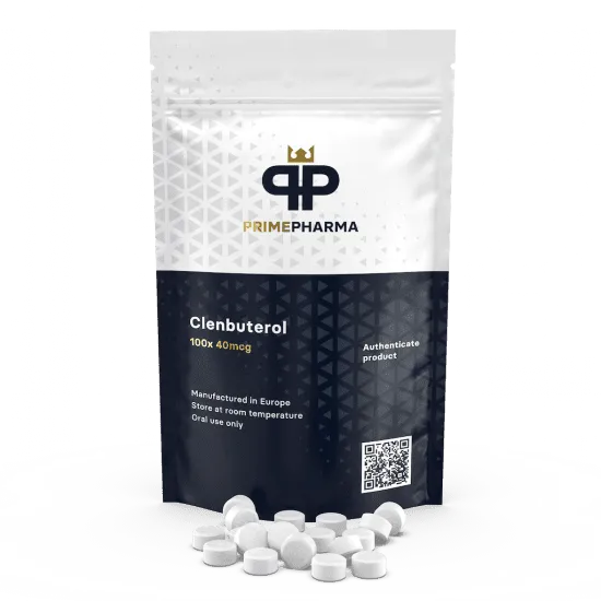Clenbuterol 100x 40mcg Prime Pharma