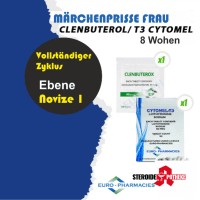 Clenbuterol / T3 (Gewichtsverlust Zyklus Für Frauen Stufe 1) EURO-PHARMA