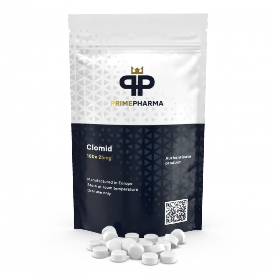 Clomid 100x 25mg Prime Pharma