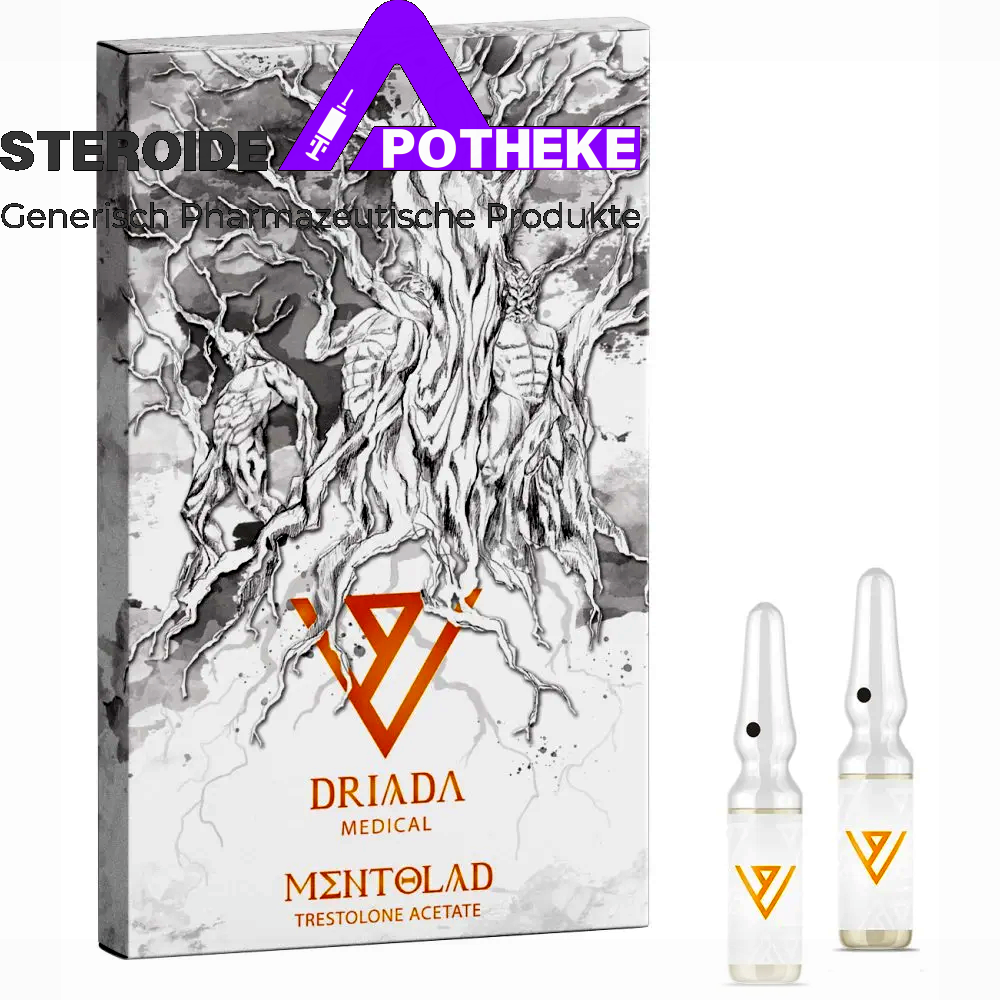 Mentolad 50 mg/ml (Trestolon Acetat) Driada Medical 10 ml Flasche - starkes anaboles Steroid zur Unterstützung von Muskelaufbau und Kraftsteigerung.