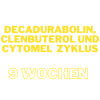 Decadurabolin, Clenbuterol und Cytomel Zyklus