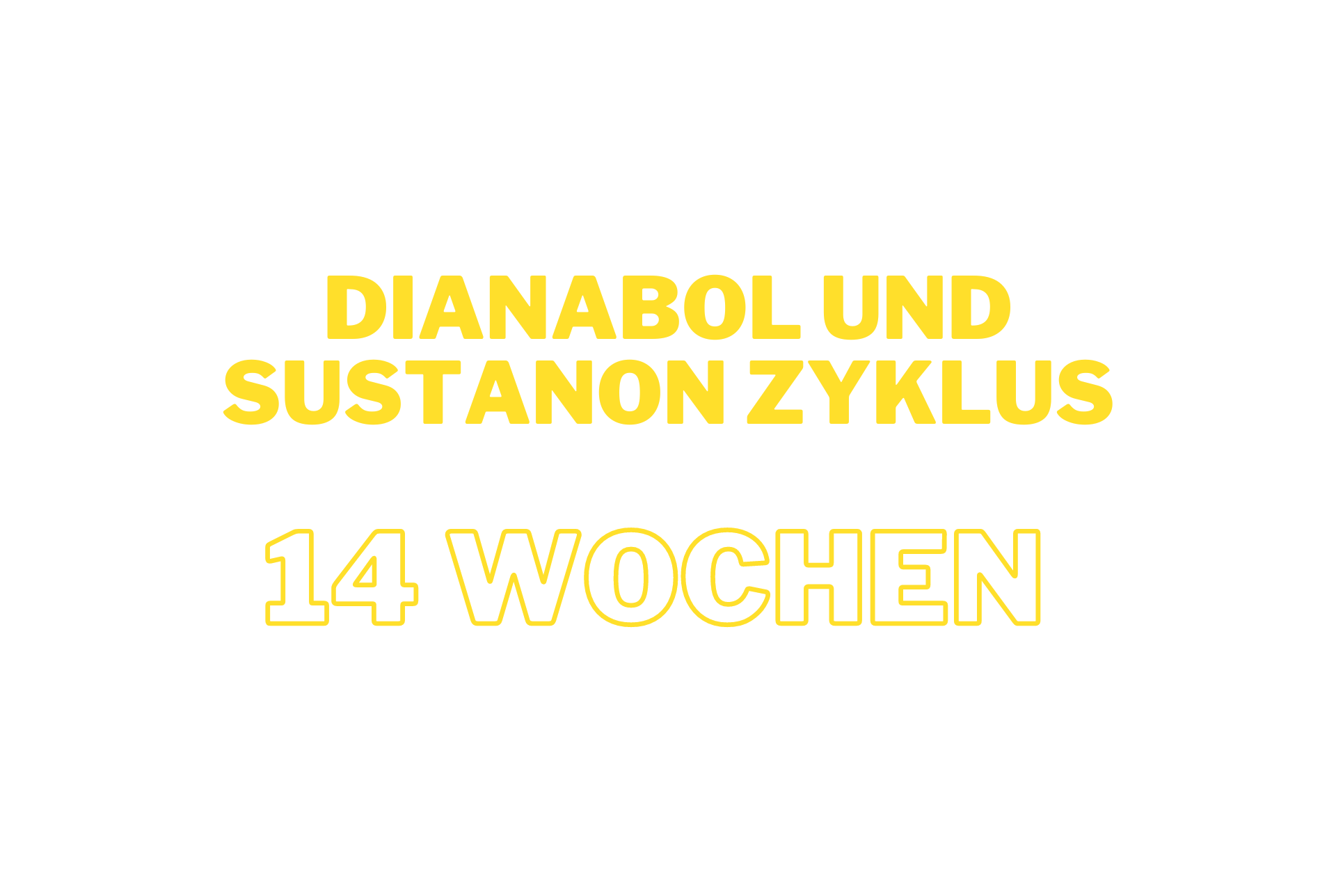 Dianabol und Sustanon Zyklus