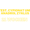 Zyklus Kraft und Masse mit Test. Cypionat und Anadrol