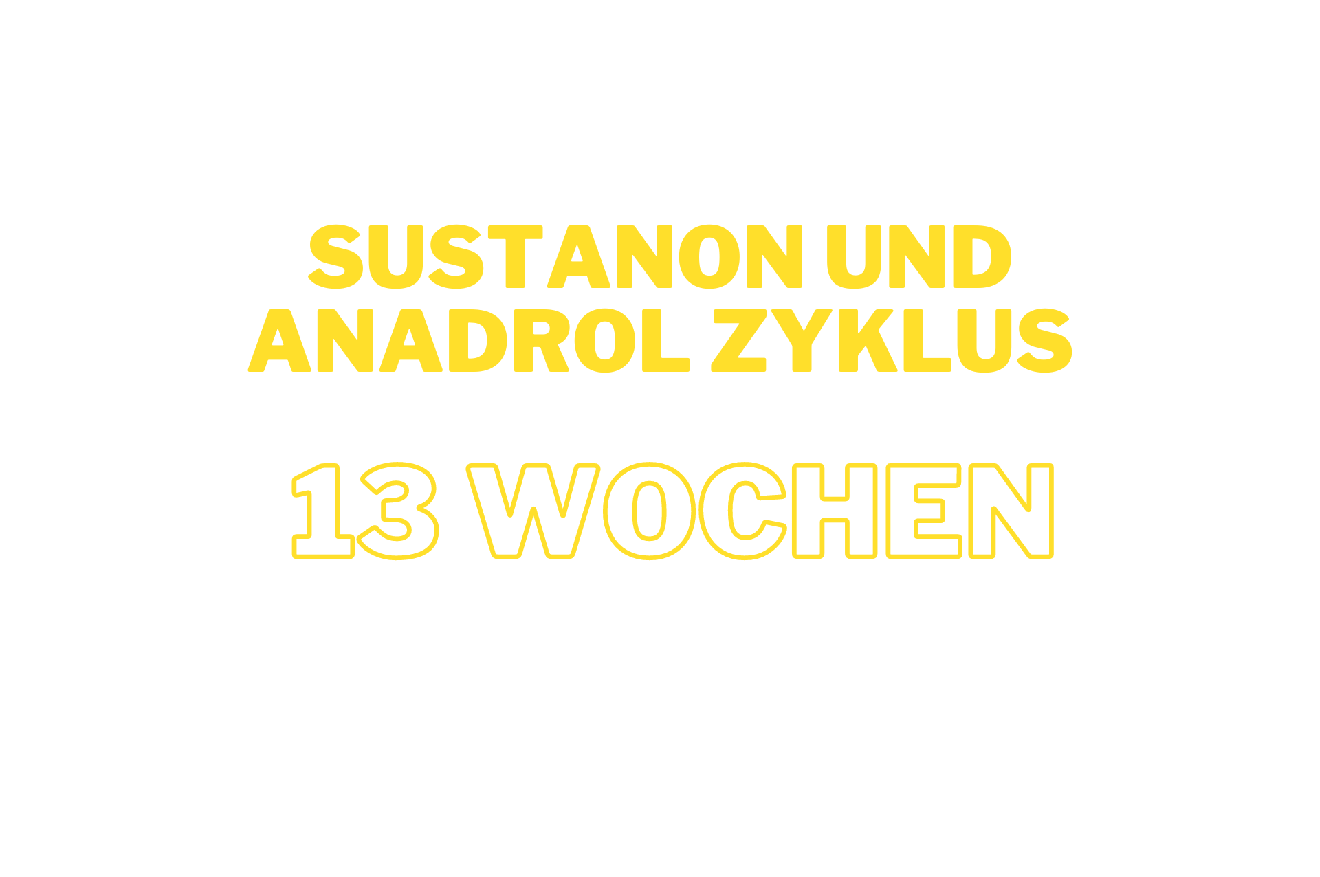 sustanon und anadrol Zyklus