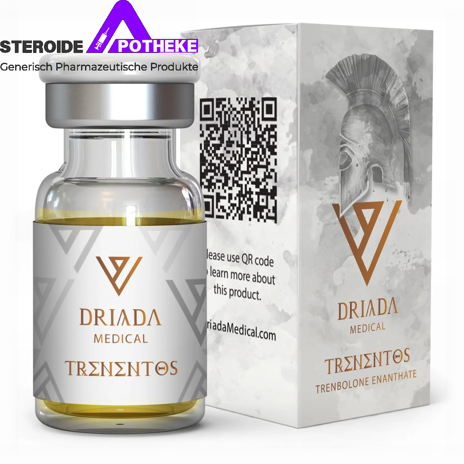 Trenentos (Trenbolon Enanthate) Driada Medical 10 Ampullen (200 mg/ml)