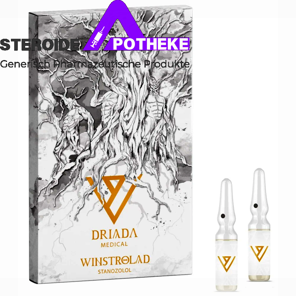 Winstrolad (Stanozolol) Driada Medical 10 Ampullen (50 mg/ml) - starkes anaboles Steroid zur Förderung von Muskeldefinition und Kraft